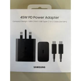 Samsung 45W Super Fast Wall Charger 2.0 With Cable